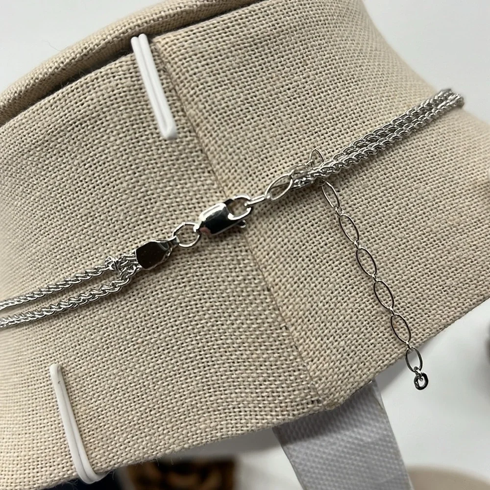 🌟 Exquisite Vintage Marcasite Chandelier Necklace Pendant by Suspicion 🌠